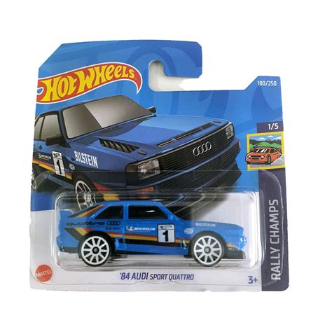 Hot Wheels Rally Champs Audi Sport Quattro HCX Shopee Brasil