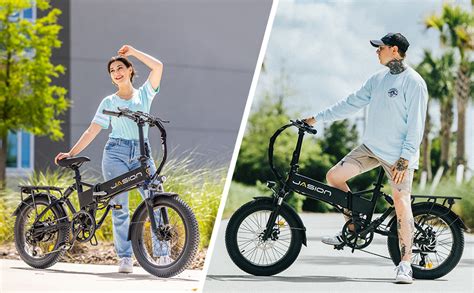 Review Jasion EB7 Foldable Electric Bike 20 Fat Tire