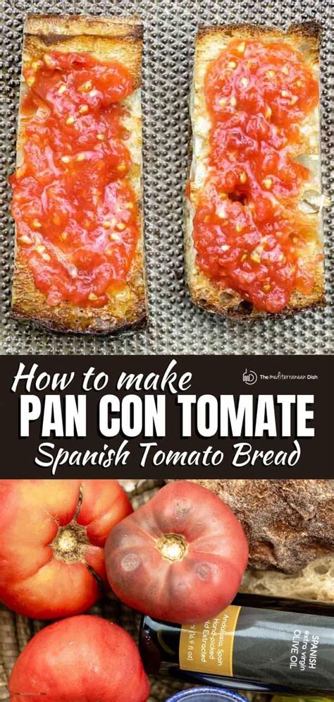 Pan Con Tomate Easy Spanish Tomato Bread Tomato Dishes Spanish Tomato Bread Tomato Bread