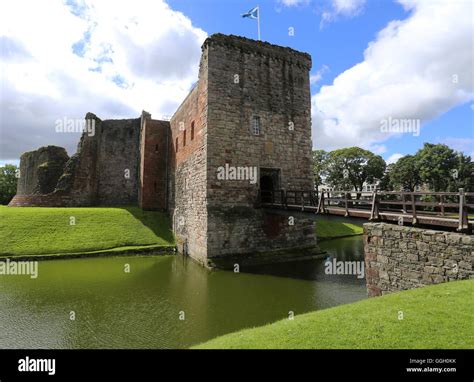 Exterior of Rothesay Castle Rothesay Isle of Bute Scotland August 2016 Stock Photo - Alamy