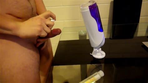 Testing A New Male Automatic Masturbator