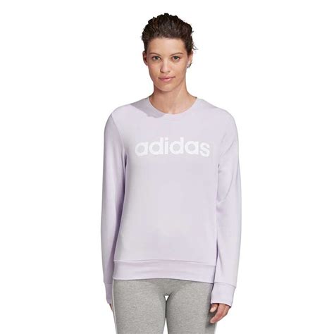 Vaypol Buzo Adidas Essentials Linear Lila Blanco Vaypol