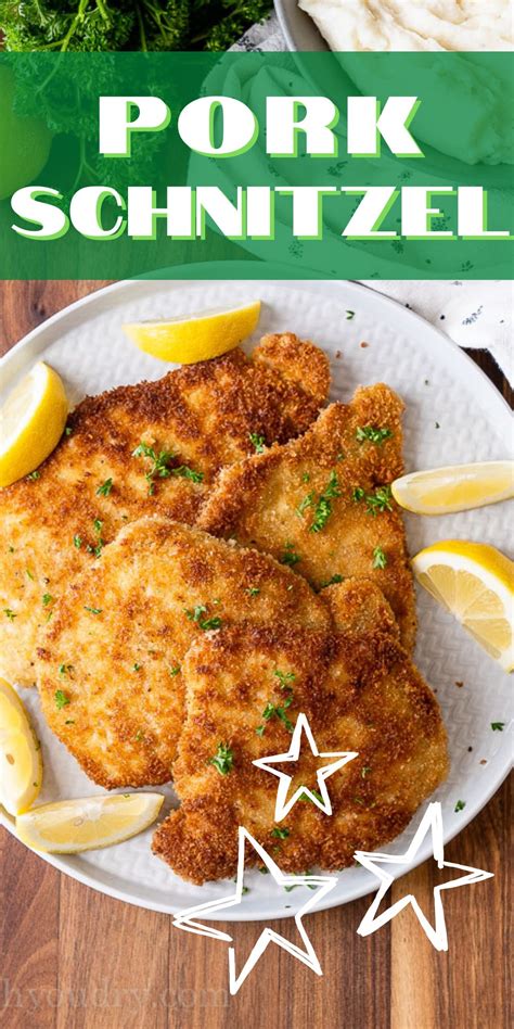 Easy Pork Schnitzel Recipe I Wash You Dry