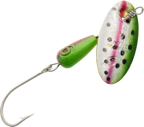 Panther Martin Single Hook Holographic Spinner Oz Rainbow Trout