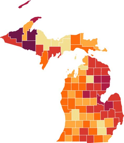 Michigan Coronavirus Map And Case Count The New York Times