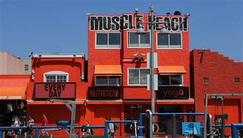 Muscle Beach Venice, Los Angeles, CA - California Beaches