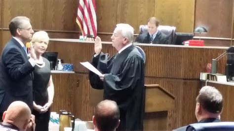 Photos Tom Greenholtz Sworn In As Criminal Court Judge