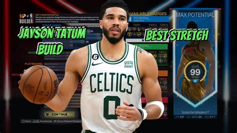 BEST JAYSON TATUM BUILD NBA2K24 CURRENT GEN YouTube