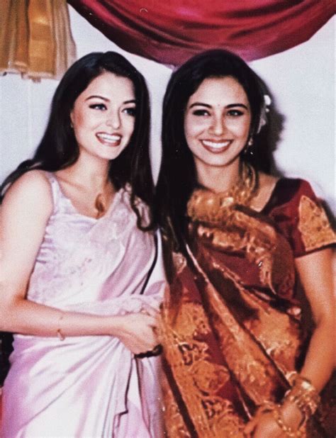 Aishwarya And Rani Indian Bollywood Actress Rani Mukerji Aishwarya