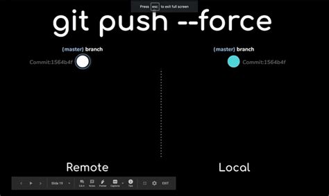 Git Push Force A Git Commands Tutorial