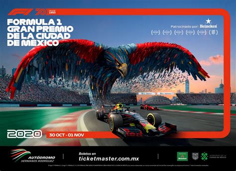 Le Grand Prix du Mexique dévoile ses 3 affiches officielles