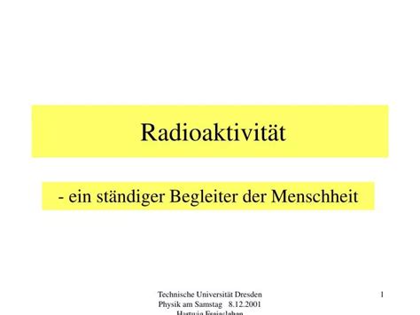 PPT Radioaktivität PowerPoint Presentation free download ID 857751