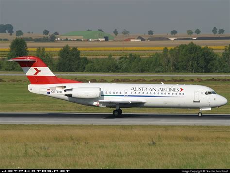 OE LFR Fokker 70 Austrian Airlines Guenter Leonhard JetPhotos