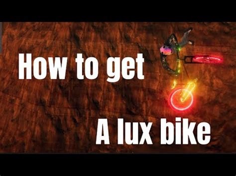 How To Get A Lux Bike Tron Bike Descenders YouTube