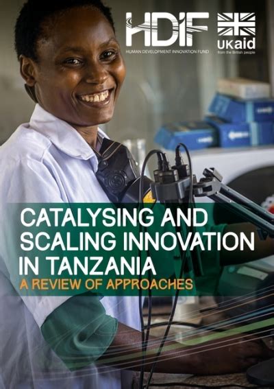 Catalysing And Scaling Innovation In Tanzania