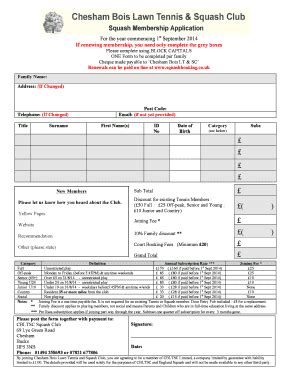 Fillable Online Membership Application Form Sep Bcbltscbbcomb Fax