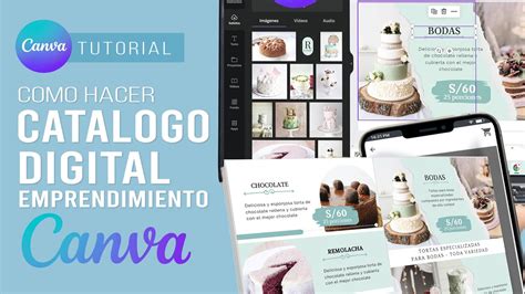 Como Hacer Un CATALOGO DIGITAL En CANVA 2023 YouTube