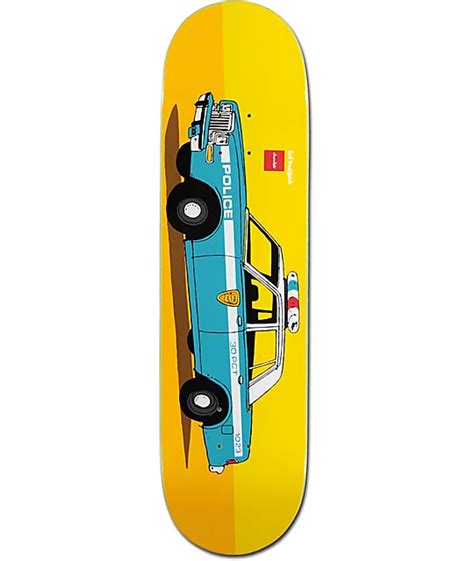 Chocolate X Huf Cop Car Nyc 825 Skateboard Deck At Zumiez Pdp