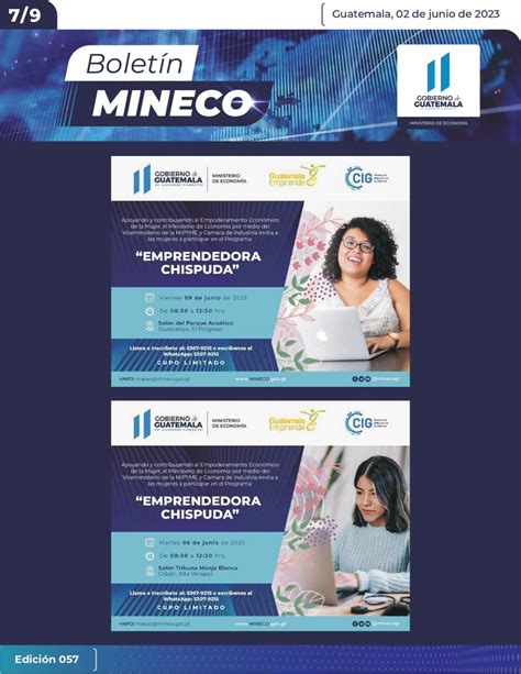 Ministerio Economía on Twitter BoletinMINECOGT Conoce el trabajo