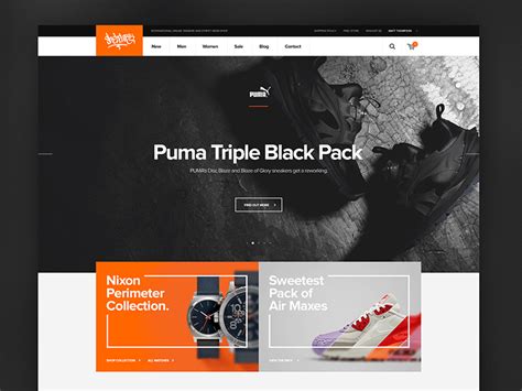 Ecommerce Template Psd Free Psds And Sketch App Resources For Designers