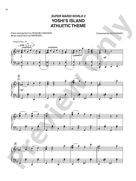 Super Mario™ Series for Piano: Piano: Nintendo® - Digital Sheet Music ...