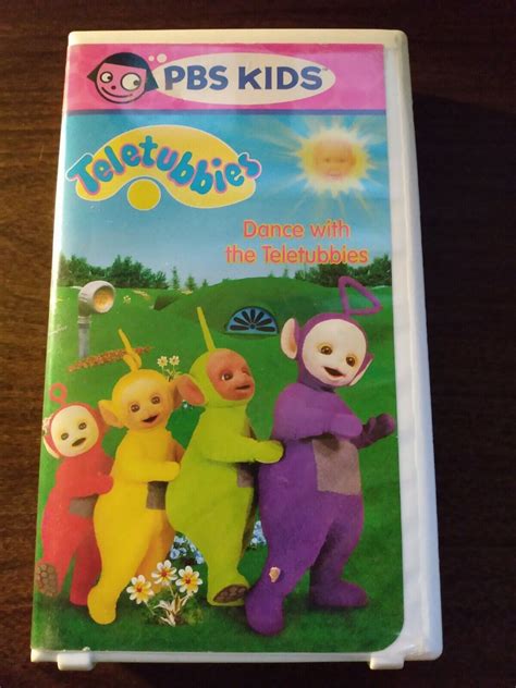 Teletubbies Dance With The Teletubbies Vhs 1999 Pbs Home Video Clam