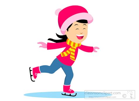 Ice Skating Clipart