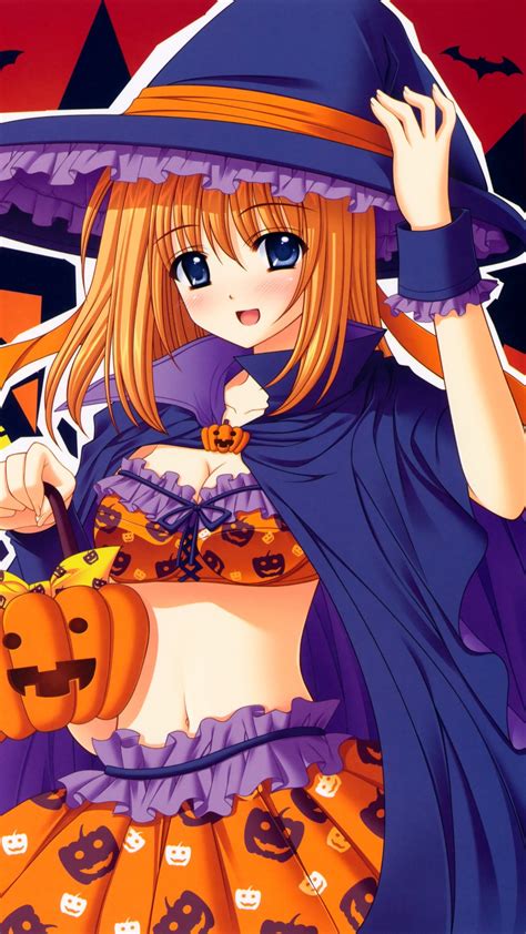 Anime Halloween Wallpapercartoonanimecg Artwork 676787 Wallpaperuse