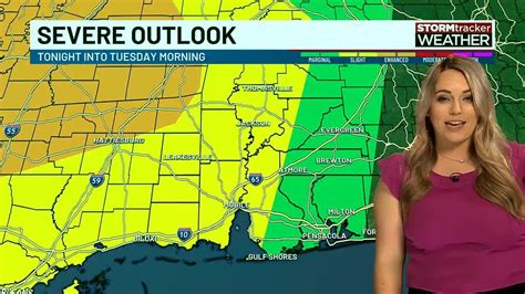 Live Of Strong To Severe Storms Expected Tuesday Morning Youtube