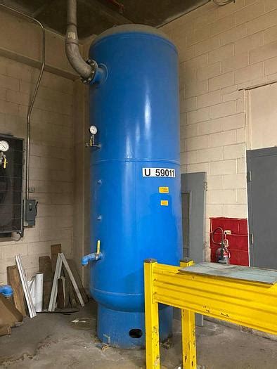 Used Silvan Industries Gallon Air Receiving Tank For Sale At