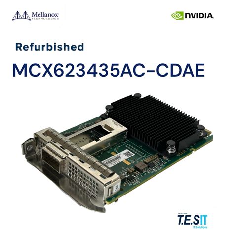 Used Nvidia Mellanox Mcx Ac Cdae Fb Single Port Connectx Dx