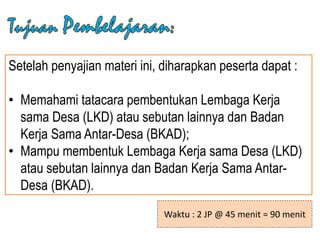 Materi Pembentukan Lkd Bkad Pdf