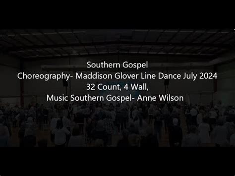 Southern Gospel Line Dance Youtube