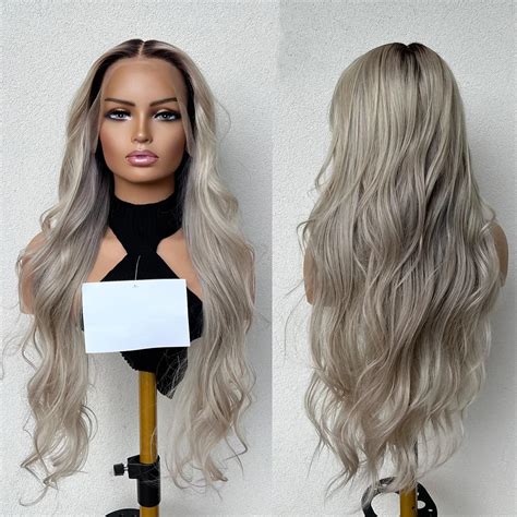 Perruque Full Lace Wig Br Silienne Naturelle Cheveux Humains Sans