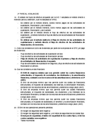 O Parcial A Balances Preguntas Pdf