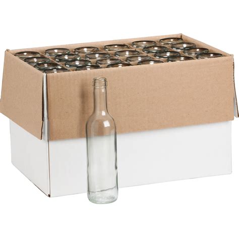 Bordeaux Wine Bottles - 375 ml, Clear - Case of 24 – NY Brew Supply