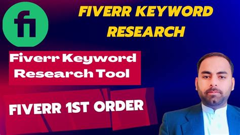 Fiverr Keyword Research Tool Fiverr Keyword Research Rank Fiverr Gig