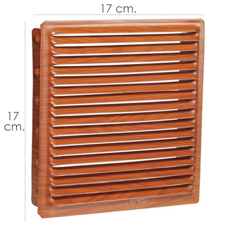 Rejilla Ventilaci N Empotrar X Cm Aluminio Marron Leroy Merlin