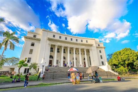 National Museum of Fine Arts of the Philippines Facade Near Rizal Park ...