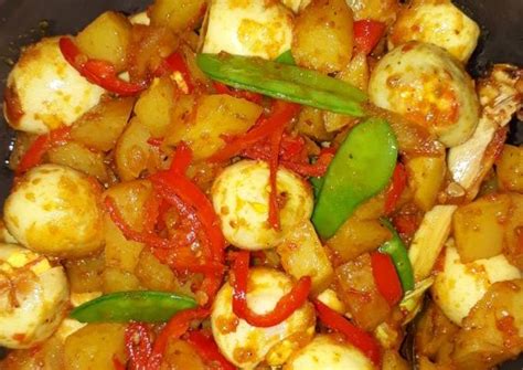 Resep Sambal Goreng Kentang Tahu Tanpa Santan Resep Sambal Goreng