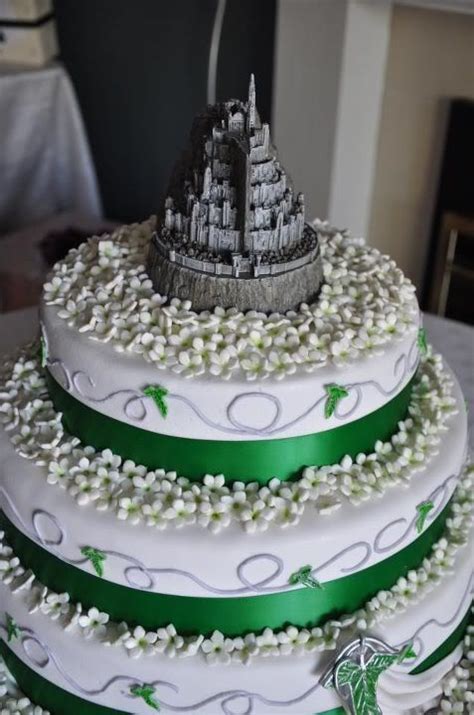 LOTR Wedding Cake Wedding Cakes Lotr Wedding Ring Cake