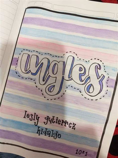 40 Portadas De Inglés Fáciles Lindas Y Creativas