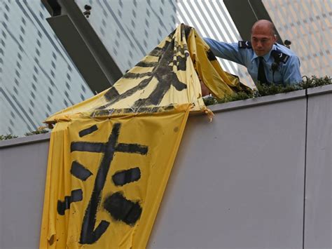 Main Hong Kong Protest Camp Dismantled By Police Abc News