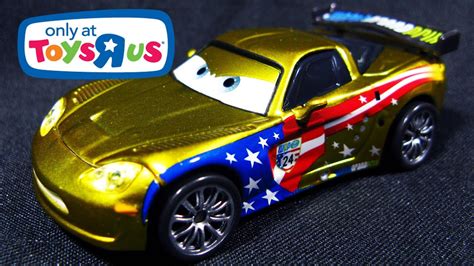 Jeff Gorvette With Metallic Finish Ransburg Cars 2 Toysrus Exclusive