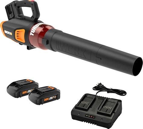 Worx 40v Turbine Leaf Blower Cordless With Battery And