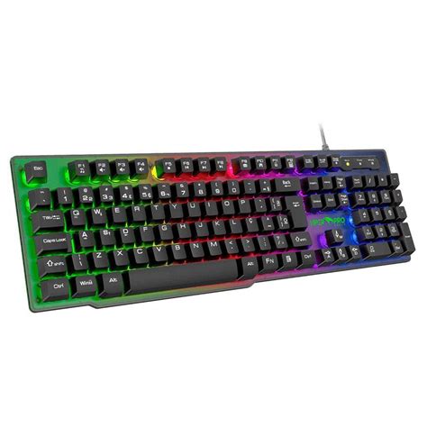 Teclado Gamer Semi Mecanico Rgb Knup Knup Kp Casas Bahia