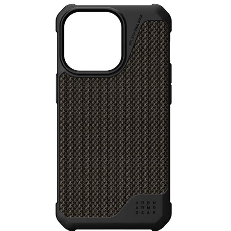 Uag Metropolis Case Til Iphone 13 Pro Kevlar Black Elgiganten