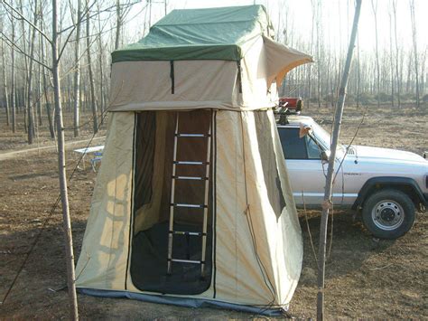 Outdoor Camping Tents Roof Top Tent With Annex China Roof Top Tent