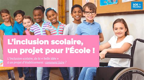 Le Handicap à LÉcole Sos Éducation