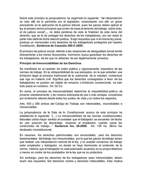 Principios Del Derecho Laboral PDF